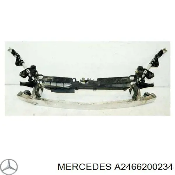 A2466200234 MERCEDES Soporte de radiador original y equivalente