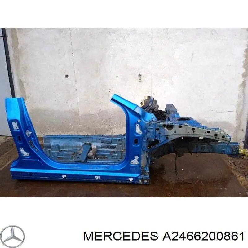 2466202000 Mercedes Лонжерон передний правый