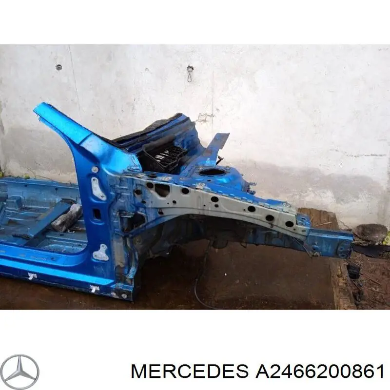 Правый передний лонжерон Mercedes 2466202000 цена, от 300.90 USD
