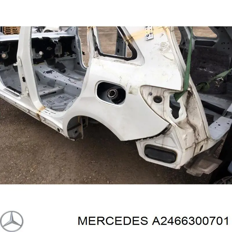 Крыло заднее Mercedes A2466300701 цена, от 310.38 USD