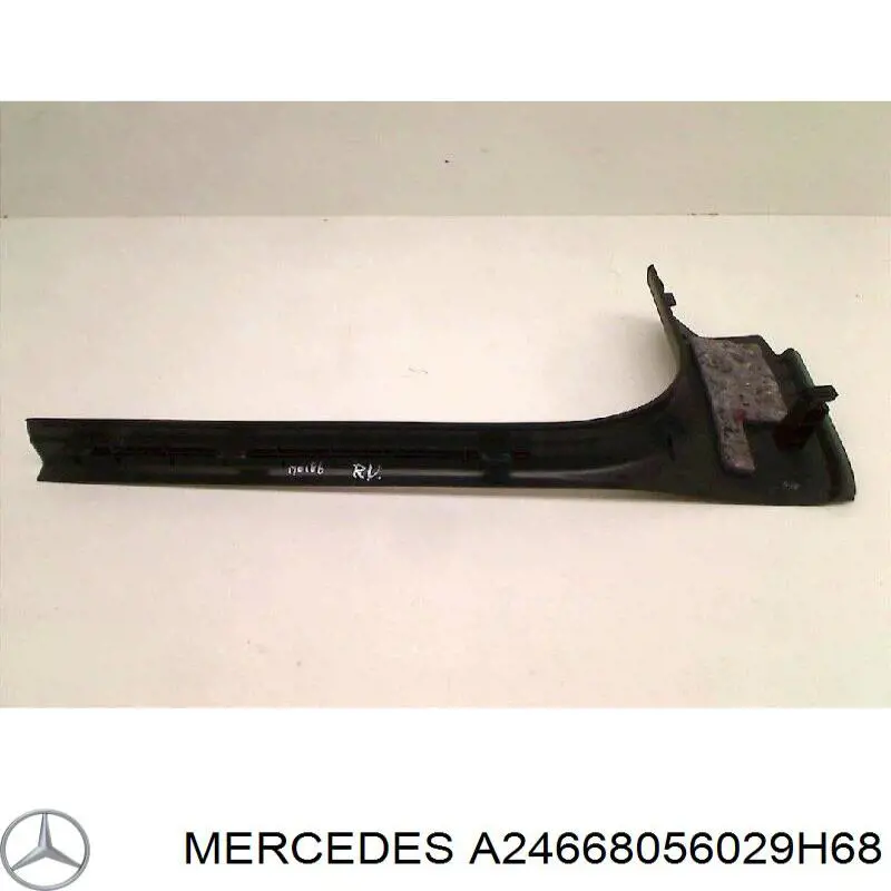 Купить A24668056029H68 Mercedes Обшивка порогов кузова внутренняя правая