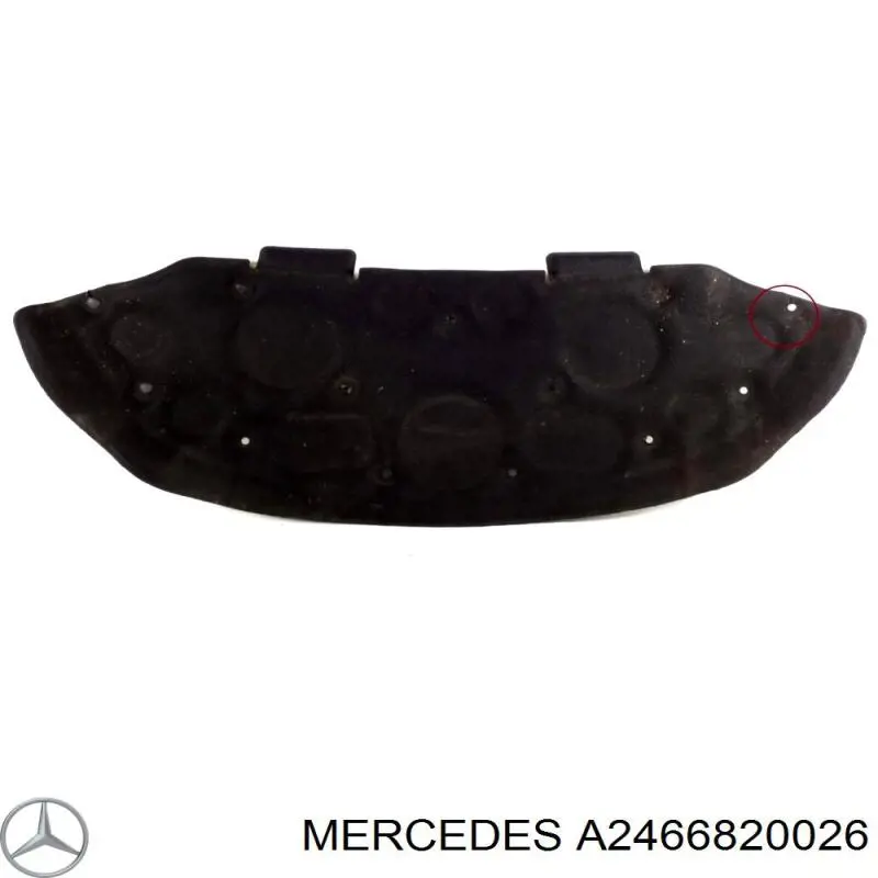 Обшивка капота Mercedes A2466820026 цена, от 37.51 USD