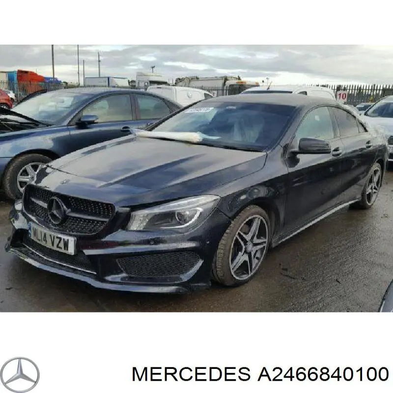 Защита днища левая A2466840100 Mercedes