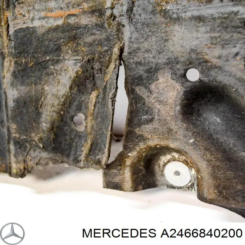 Купить A2466840200 Mercedes Защита днища правая