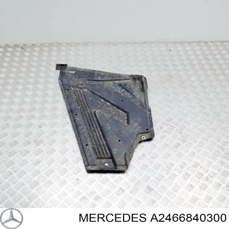 1006837 Autotechteile Защита днища левая