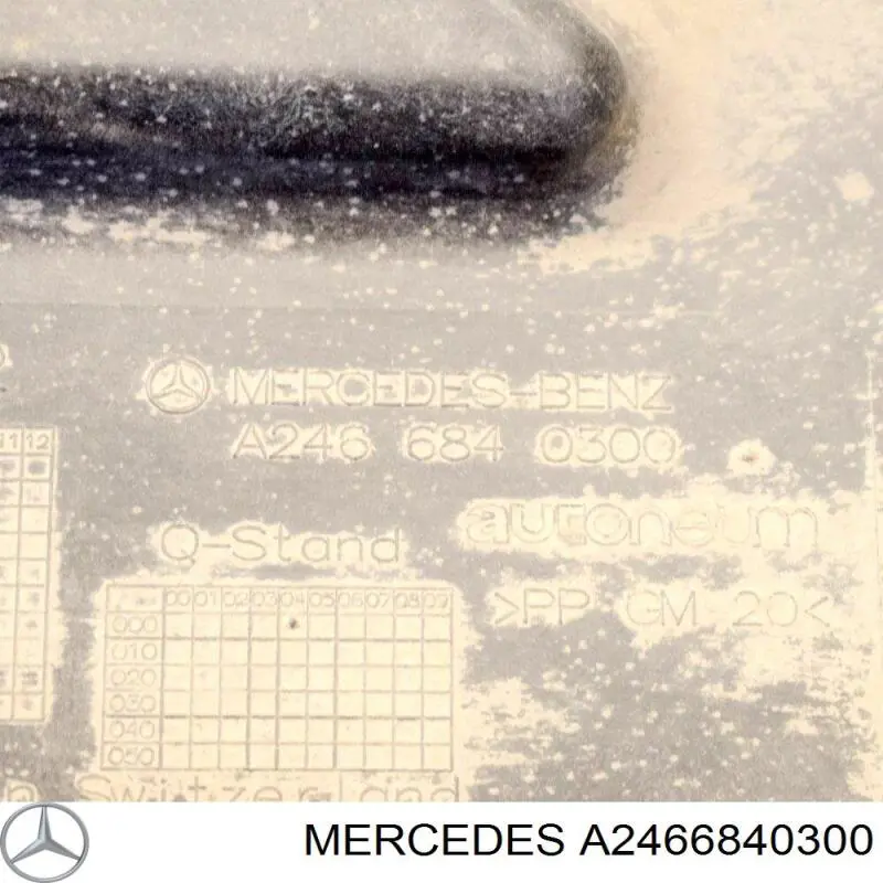 Купить 1006837 Autotechteile Защита днища левая