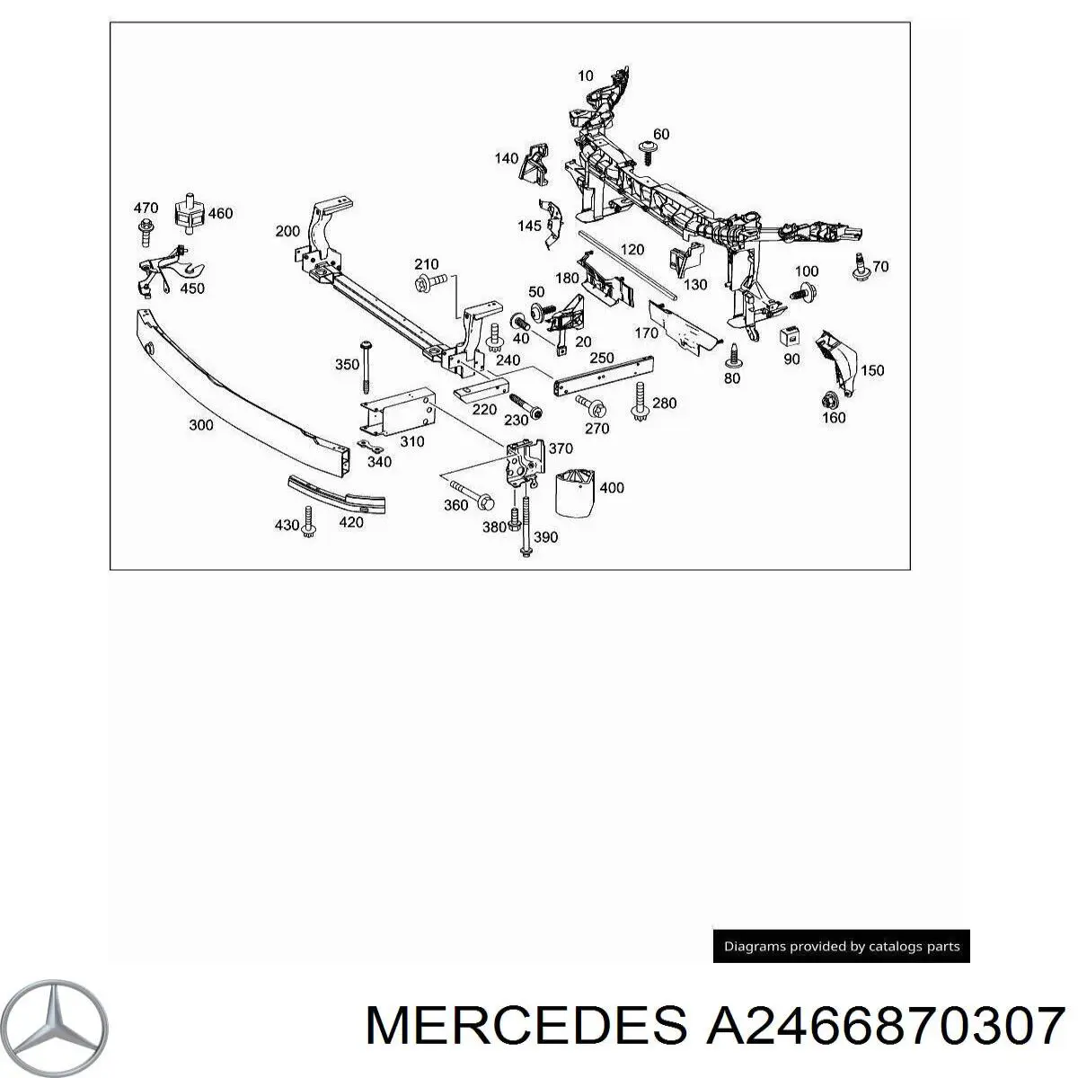 A2466870307 Mercedes 