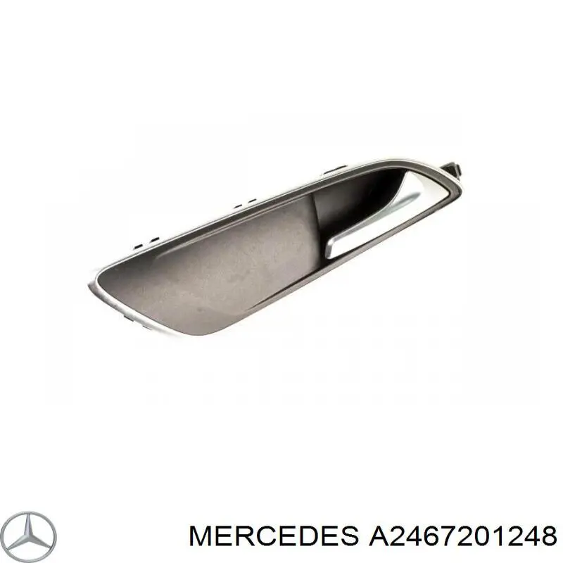 Облицовка внутренней ручки двери передней правой Mercedes A2467201248 цена, от 12.65 USD