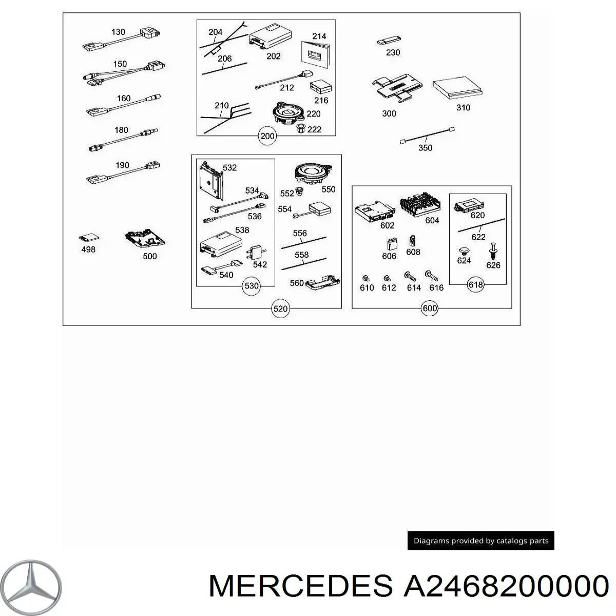  A2468200000 Mercedes