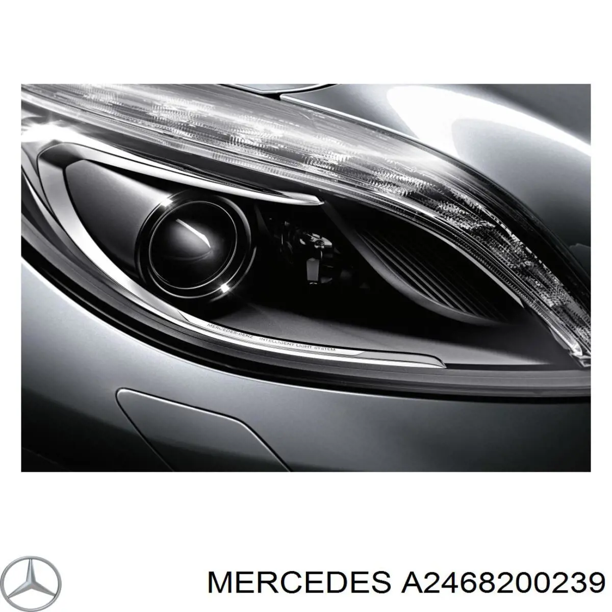 Правая блок фара Mercedes A2468200239 цена, от 823.50 USD