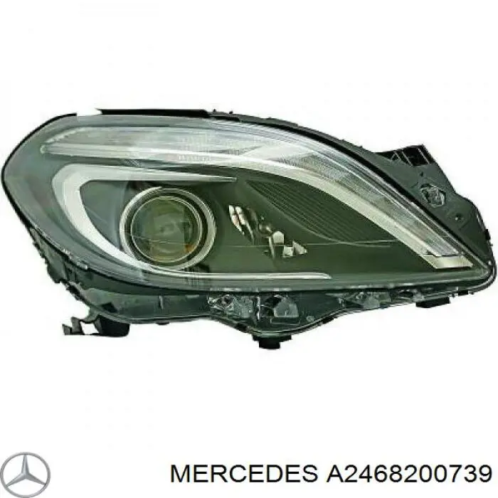A2468200739 Mercedes Фара
