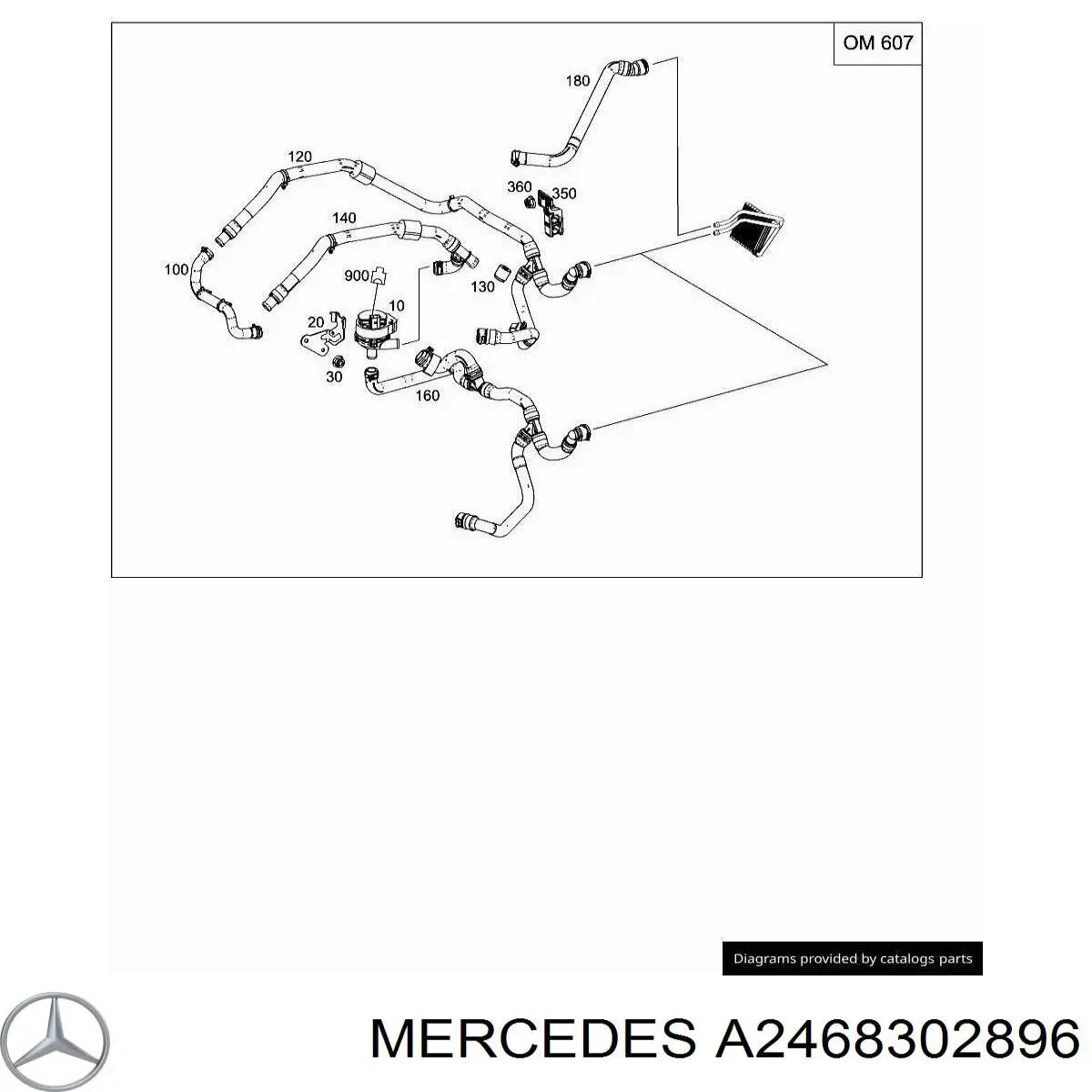 A2468302896 Mercedes 