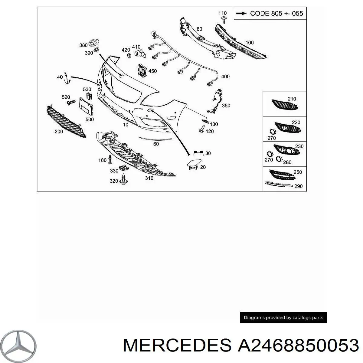 2468850053 Mercedes 