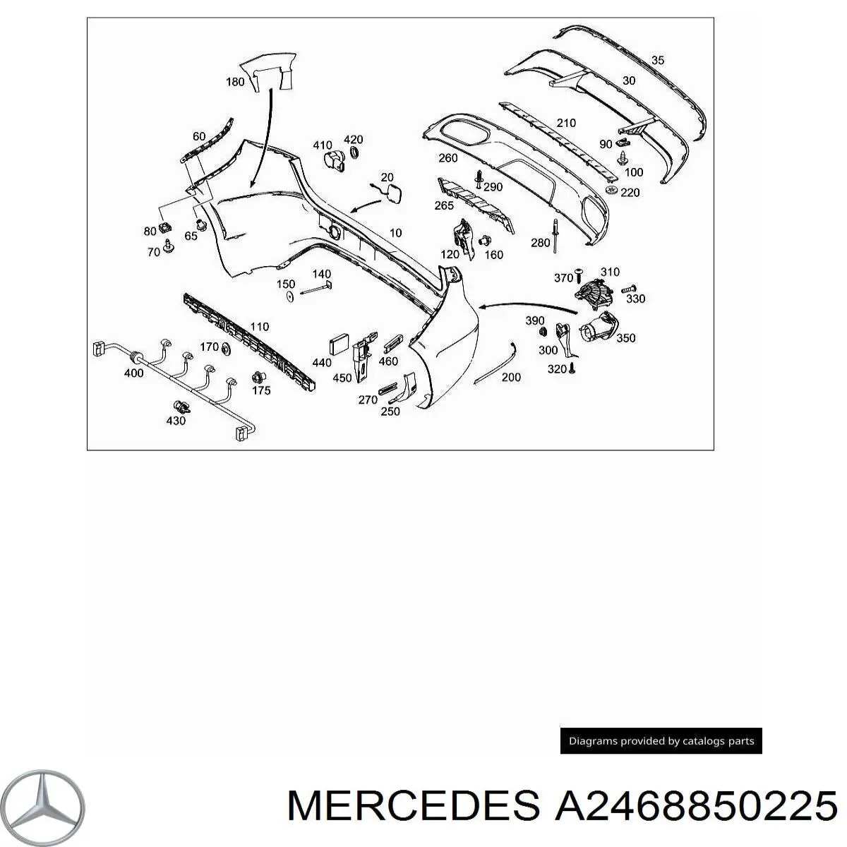  A2468850225 Mercedes