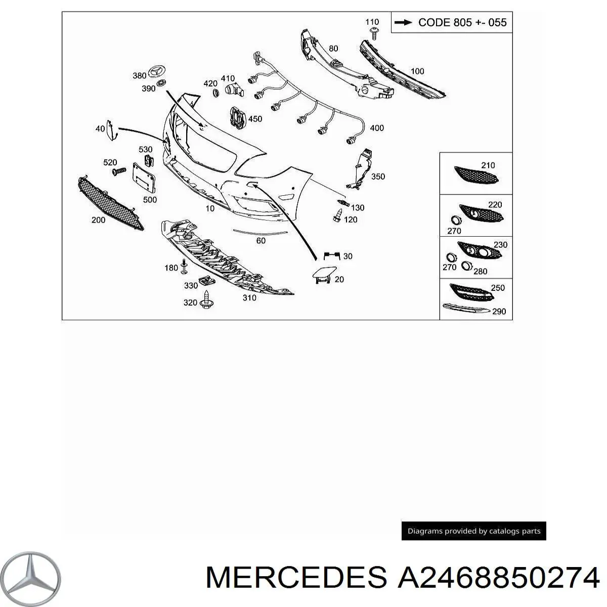  A2468850274 Mercedes