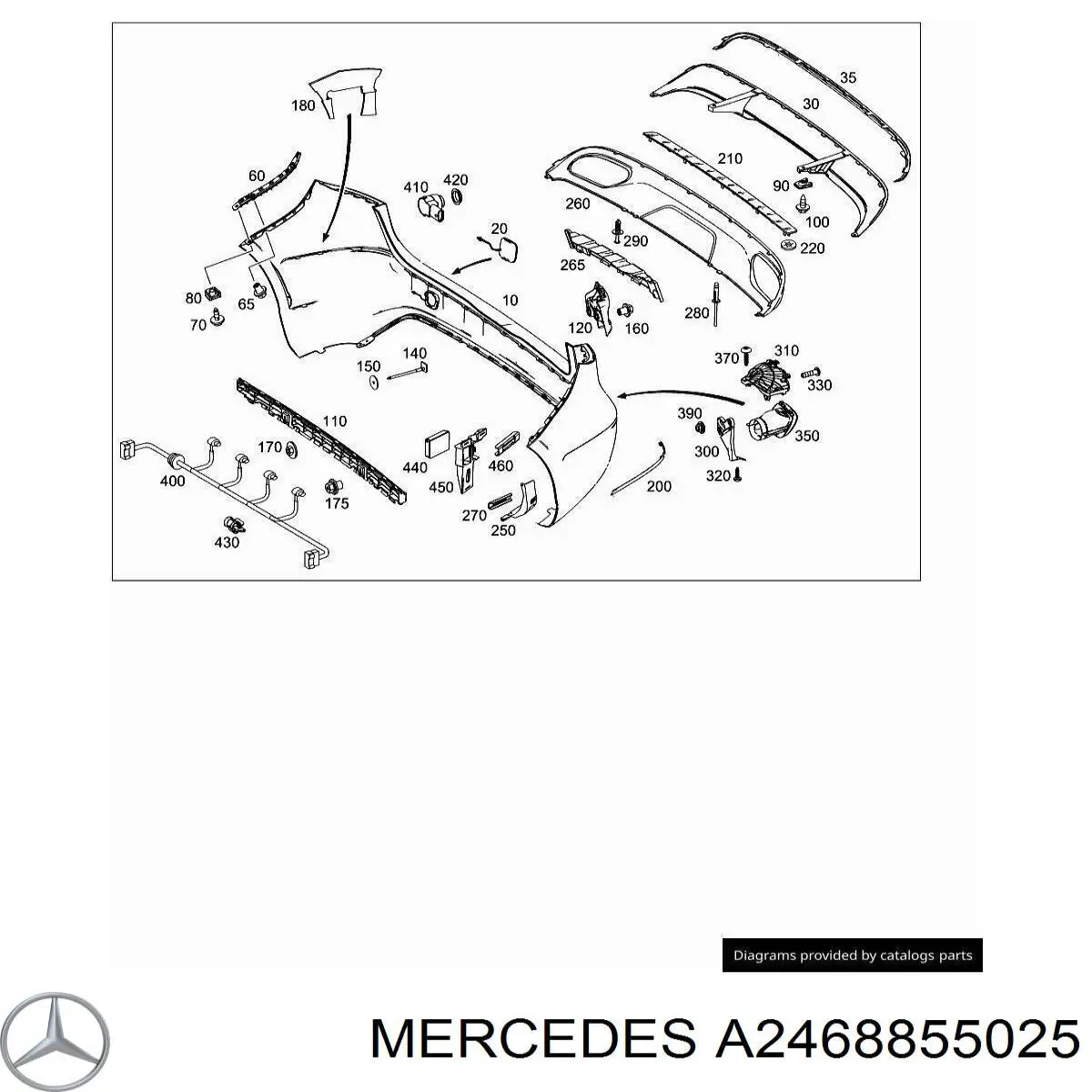  A2468855025 Mercedes