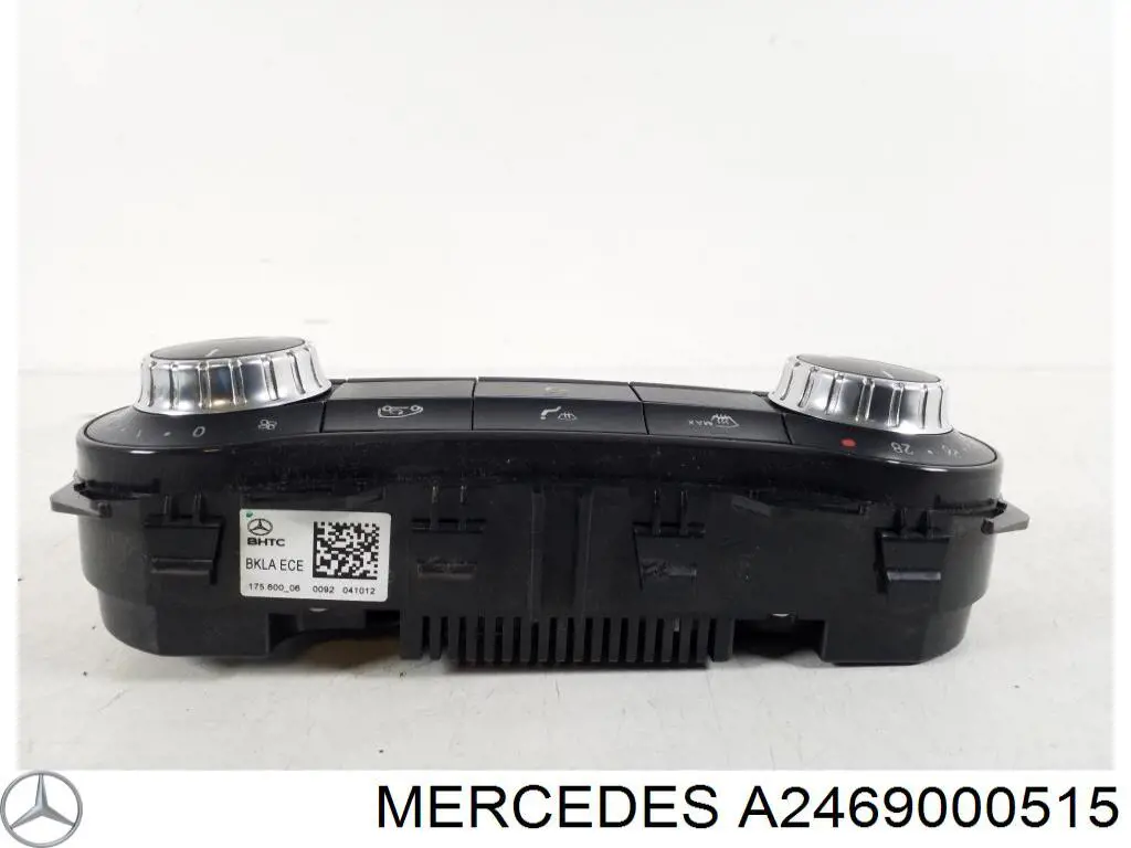 Unidade de controlo dos modos de aquecimento/condicionamento Mercedes A  W176