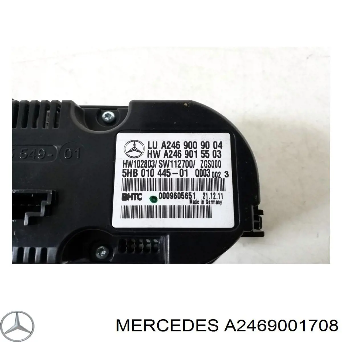 A2469002813 Mercedes Механизм управления кондиционером