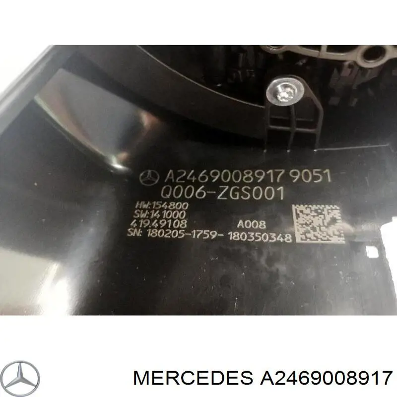 A2469008917 MERCEDES Conmutador columna dirección original y equivalente