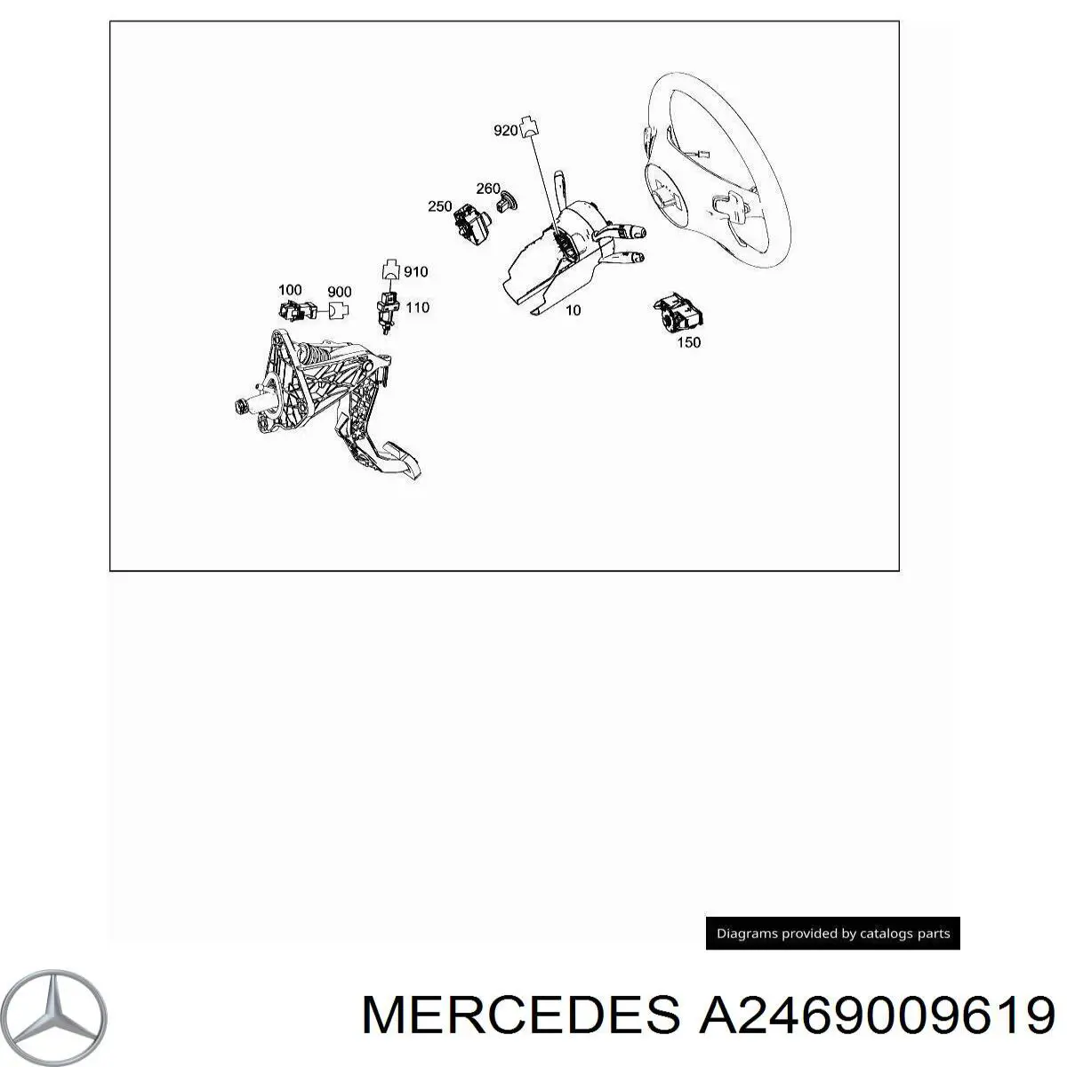  A2469009619 Mercedes