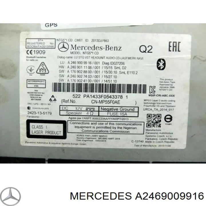 Блок кнопок центральной консоли Mercedes 2469006317 цена, от 120.06 USD