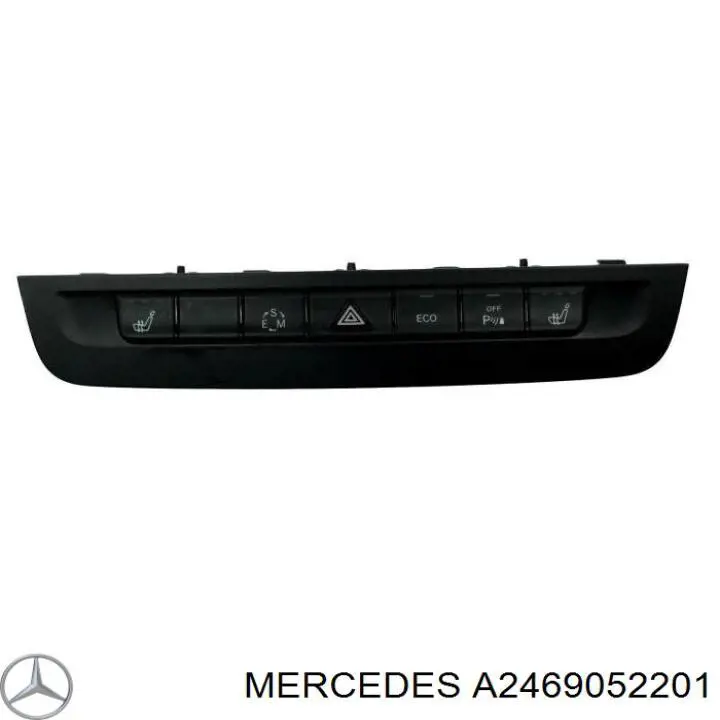 A24690522019107 Mercedes Блок кнопок центральной консоли