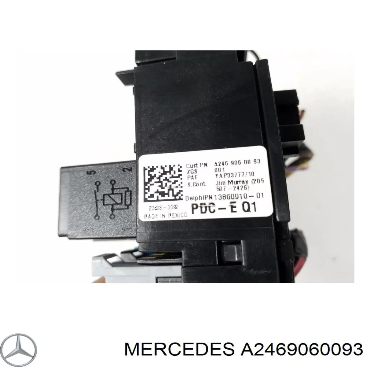 Купить A2469060093 Mercedes Монжатный блок реле