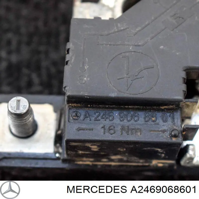Купить 2469069600 Mercedes Клема на авто аккумулятор