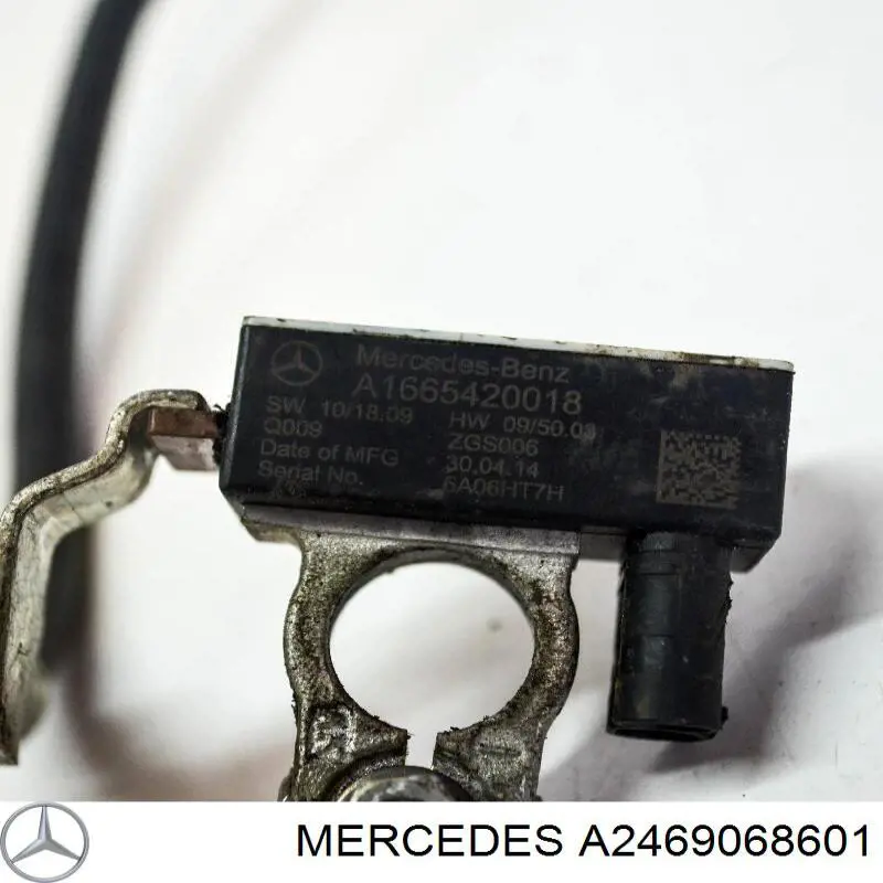 A2469068601 MERCEDES Suspension Original OEM Terminal Bateria original y equivalente