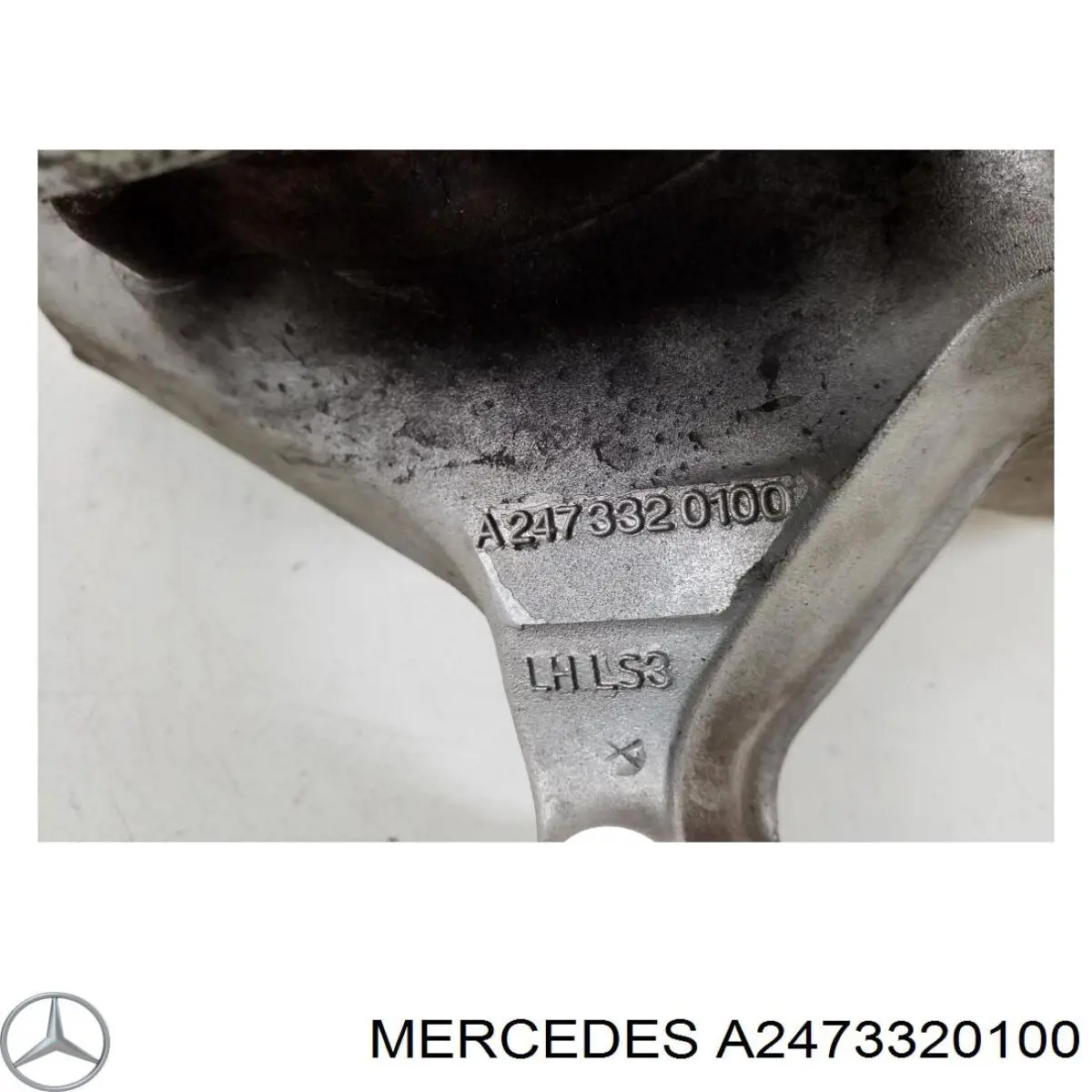 2473320100 Mercedes Цапфа - поворотный кулак передний, левый