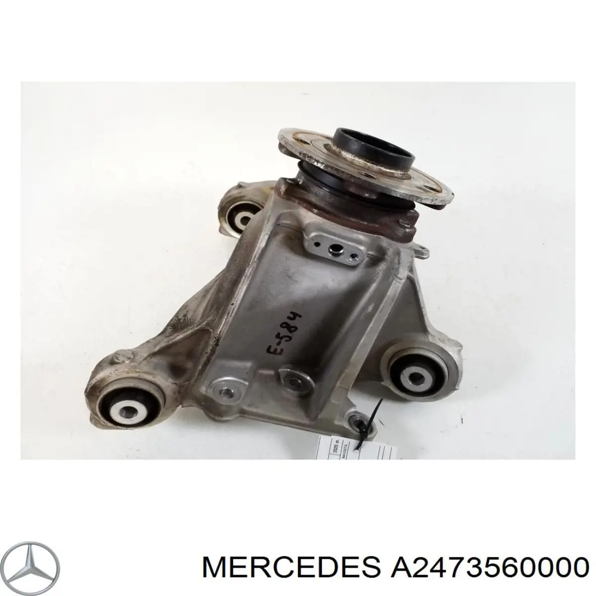 Задняя ступица на Mercedes A W177