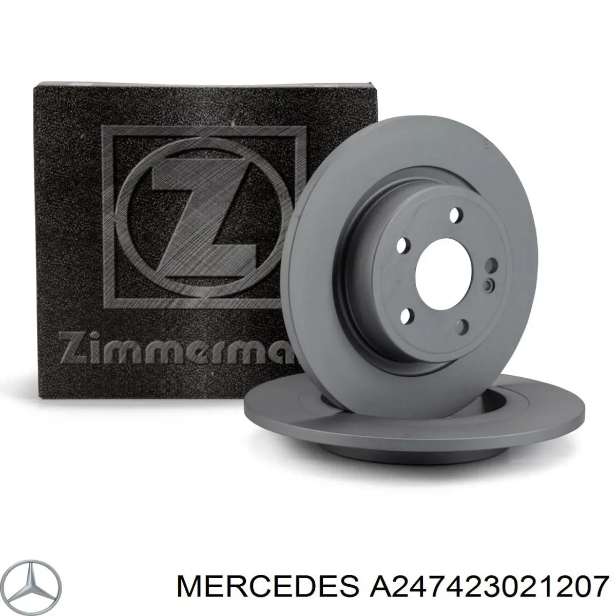 A247423021207 Mercedes тормозные диски