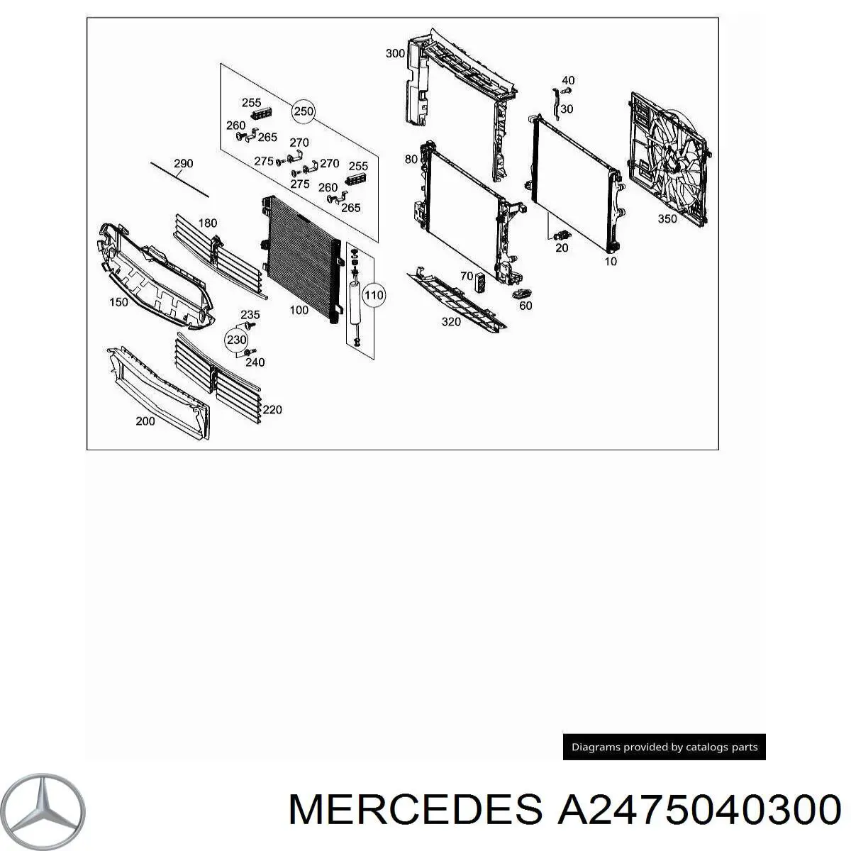 A2475040300 Mercedes 