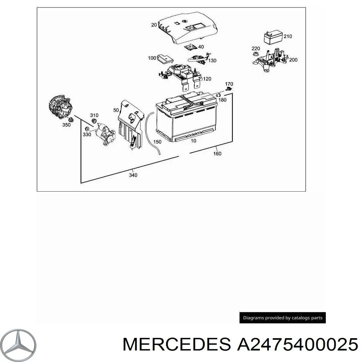  A2475400025 Mercedes