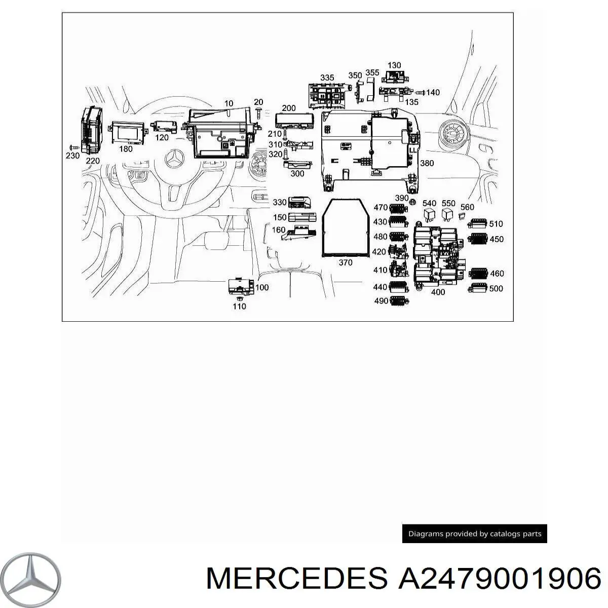  A2479001906 Mercedes