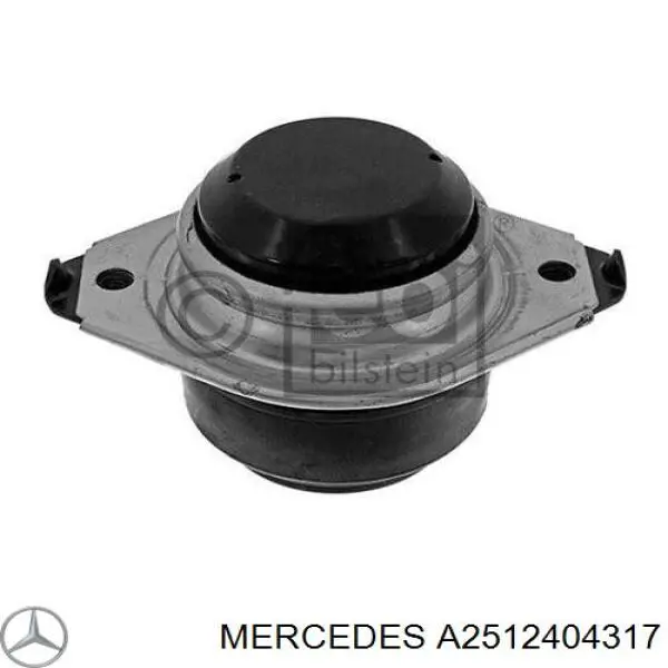 Подушка (опора) двигателя, левая/правая Mercedes A2512404317 цена, от 204.59 USD