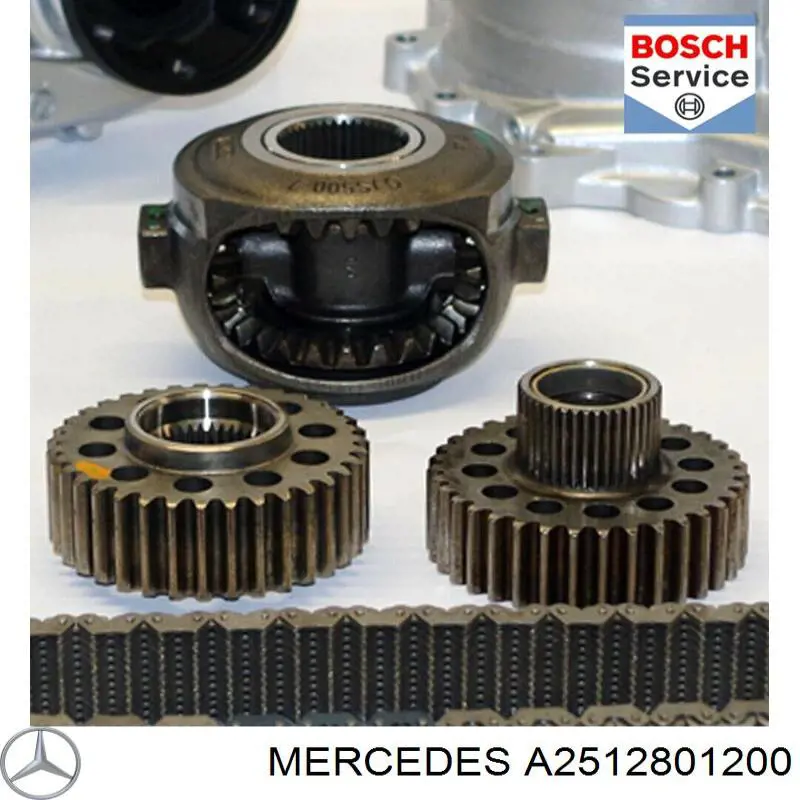 Купить A251280350080 Mercedes Коробка раздаточная (раздатка)