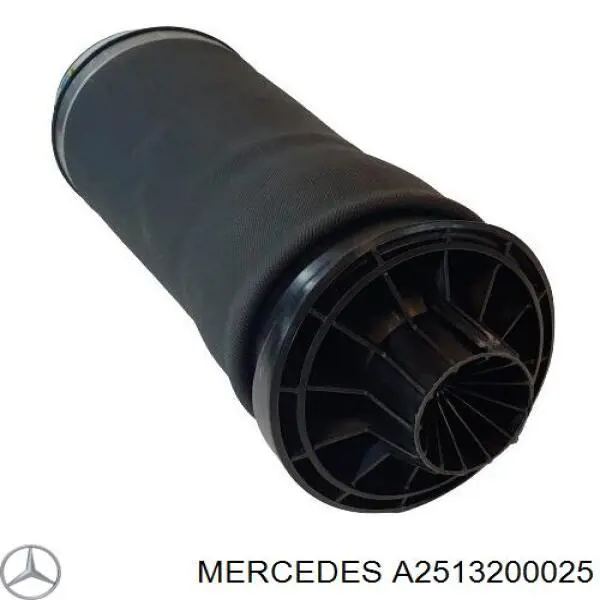 Купить A2513200025 Mercedes Пневмоподушка (пневморессора) моста заднего
