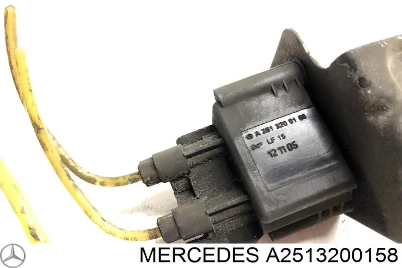 Блок клапанов регулируемой подвески A2513200158 Mercedes