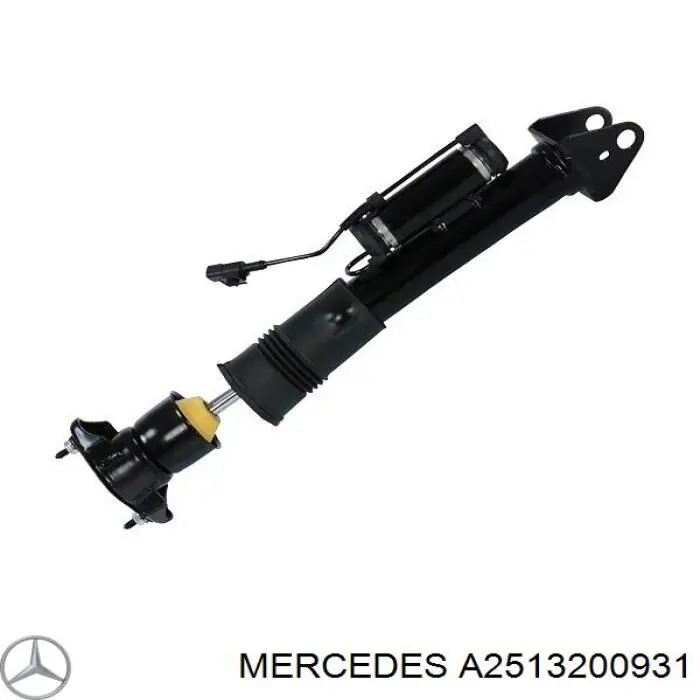 A2513200931 Mercedes амортизатор задний