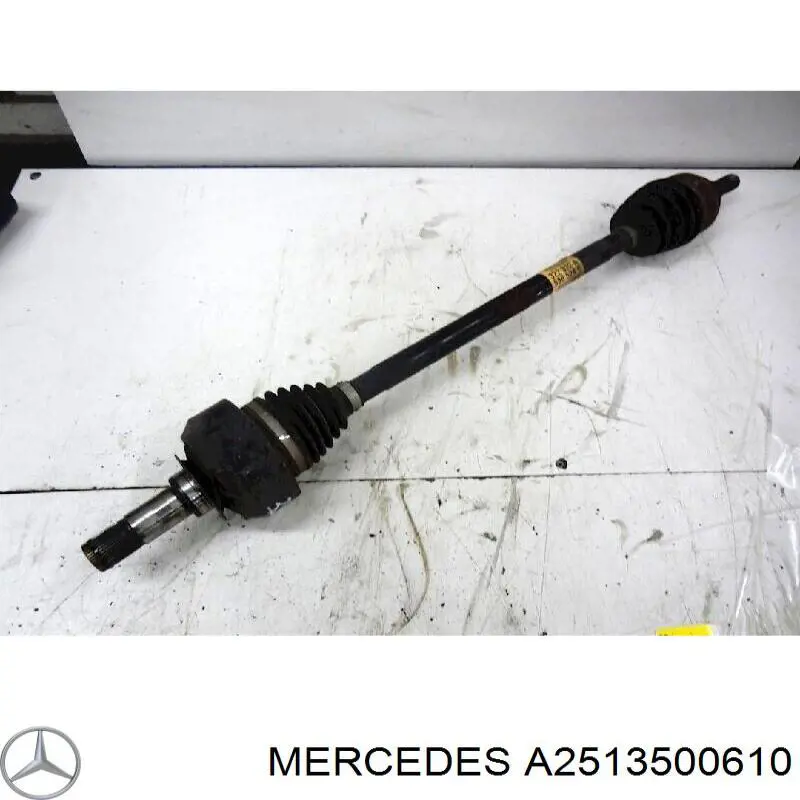 Полуось задняя правая Mercedes A2513500610 цена, от 88.69 USD