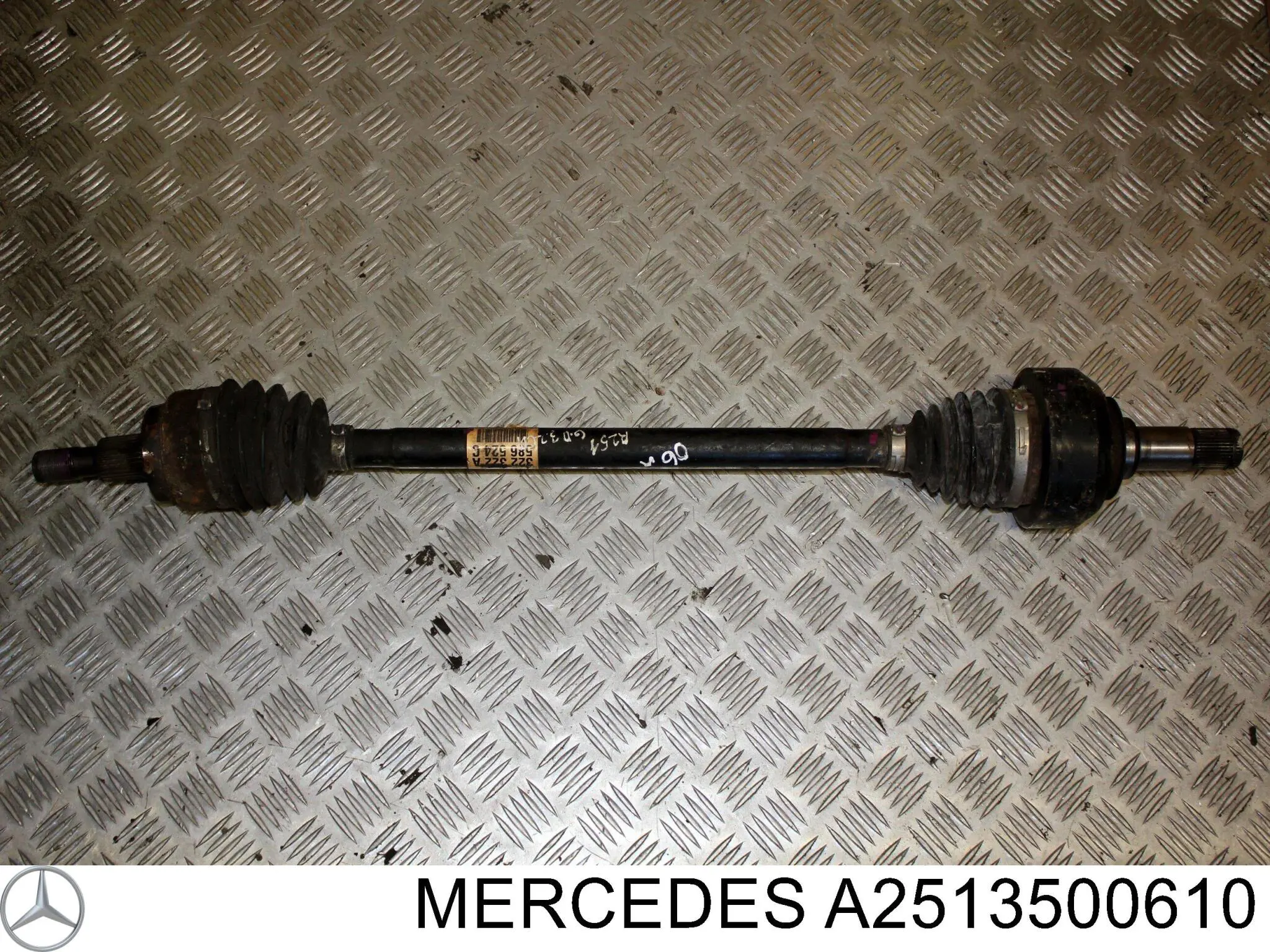 Купить A2513500610 Mercedes Полуось задняя правая