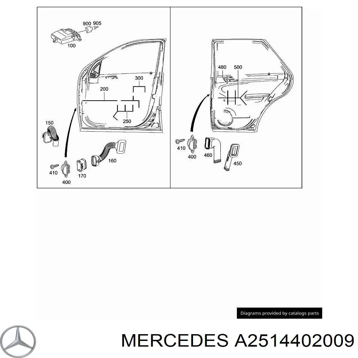 2514402009 Mercedes 