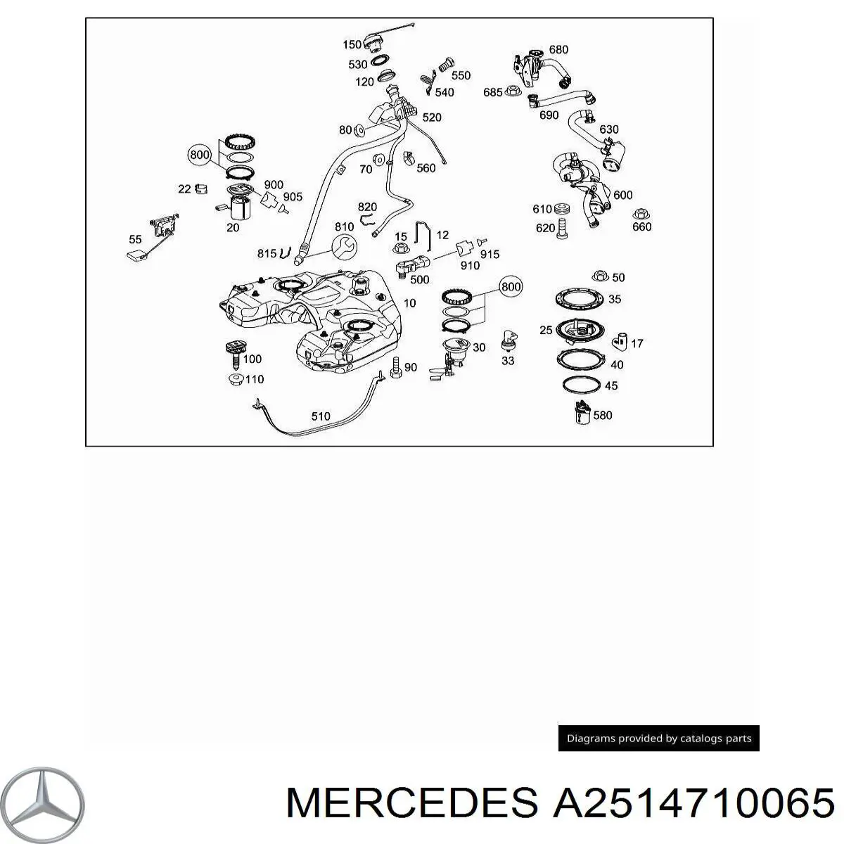 A2514710065 Mercedes 