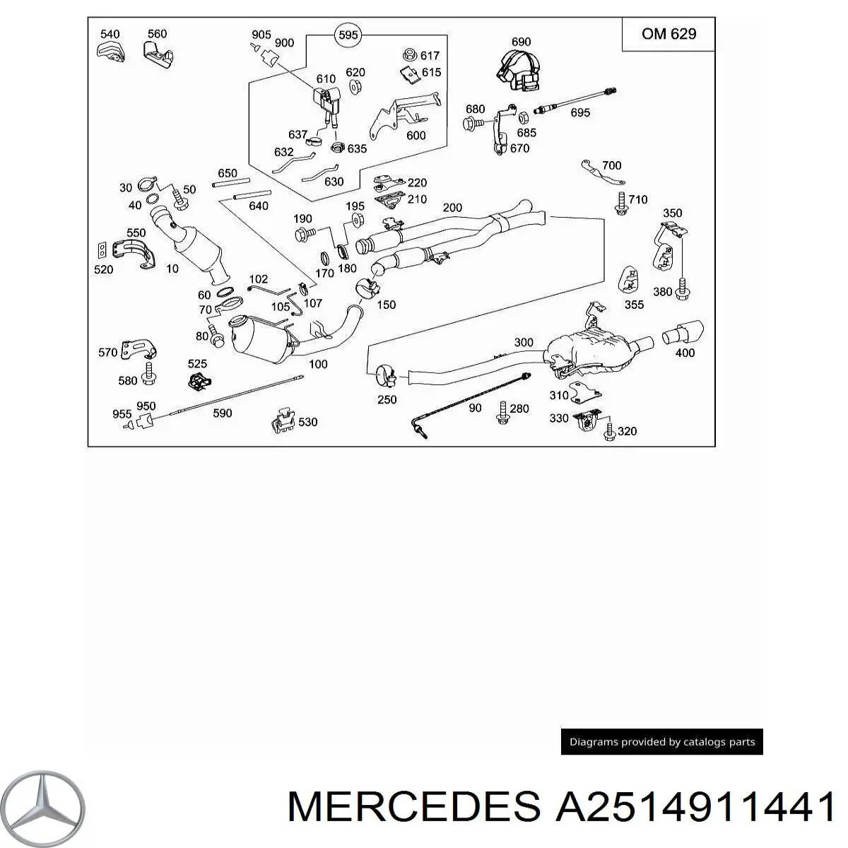  A2514911441 Mercedes