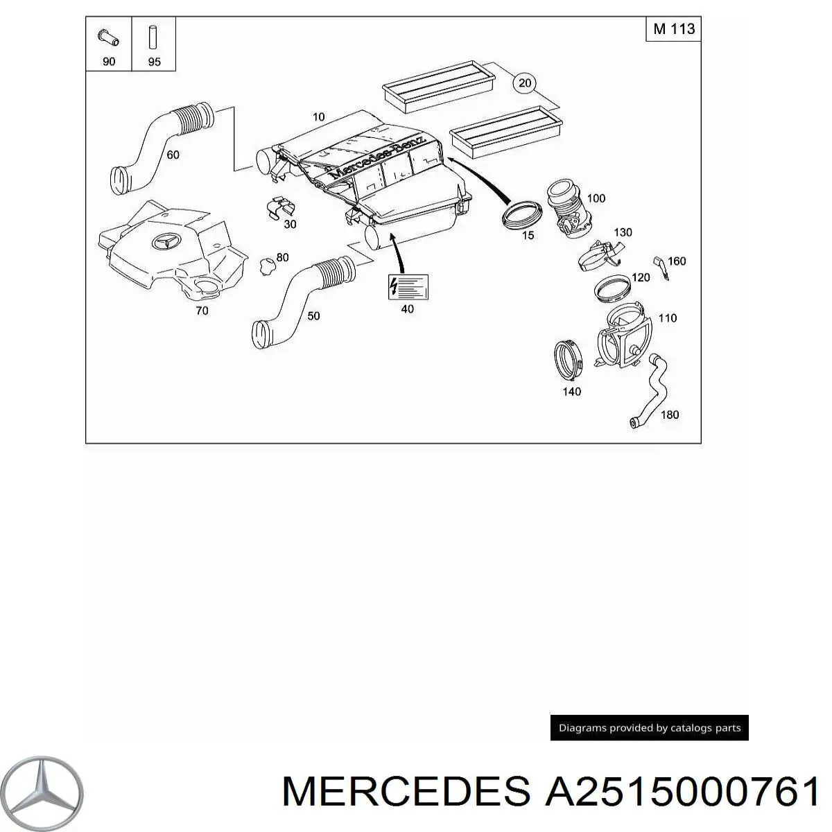 A2515000761 Mercedes 