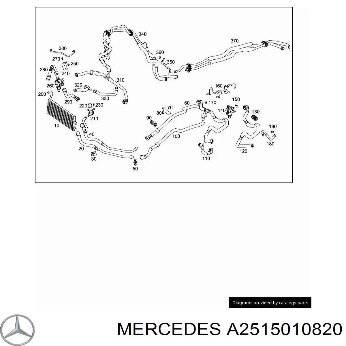 A2515010820 Mercedes 