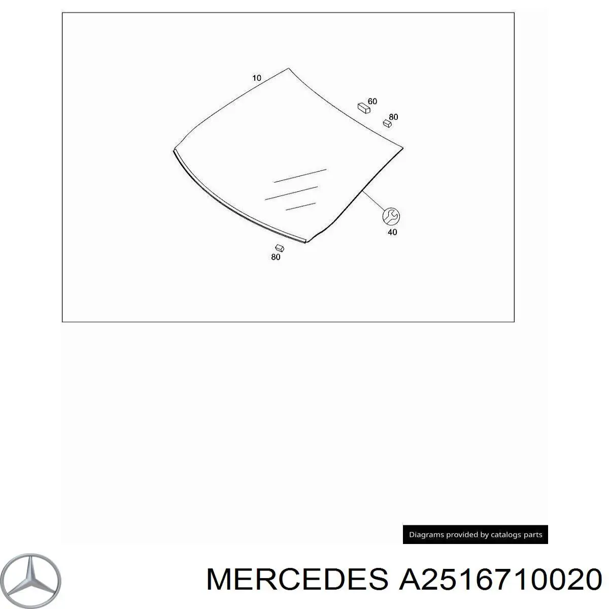  A2516710020 Mercedes