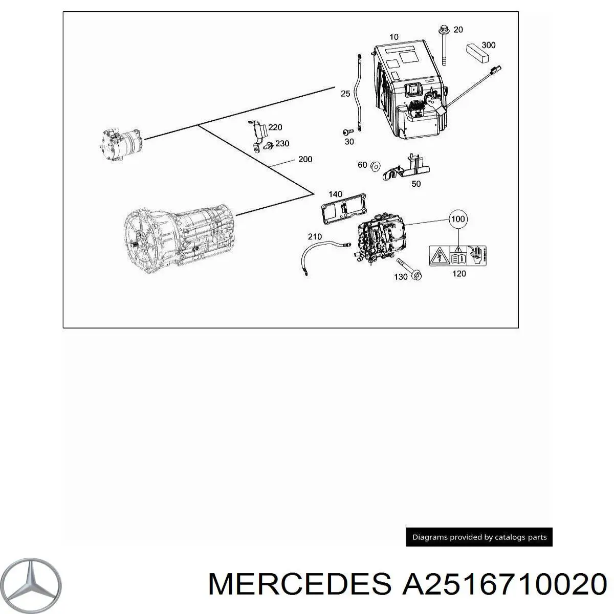  Mercedes A2516710020 цена, от 1.50 USD