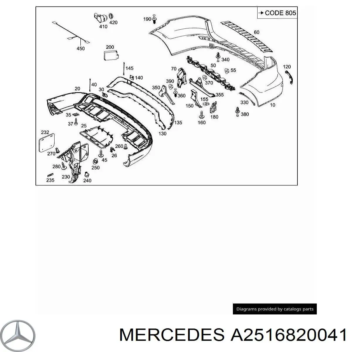  2516820041 Mercedes